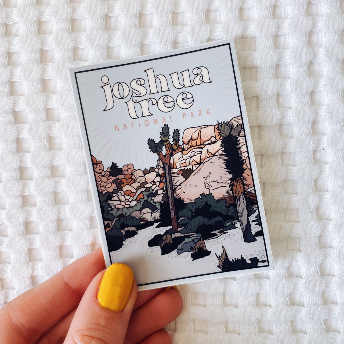 Joshua Tree National Park Sticker – Art by Elaine Co
